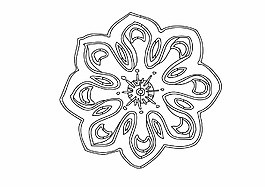 花边矢量图