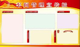 车间管理宣传栏