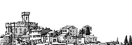 素描城市建筑图片