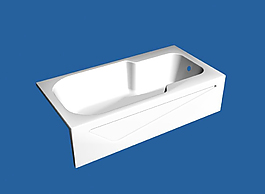 3DMAX文件现代浴缸模型