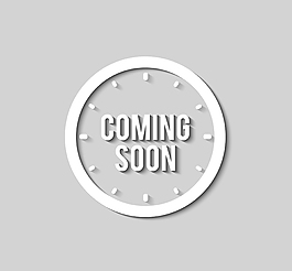 白色即将到来艺术字矢量素材