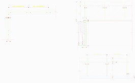 共享大厅栏杆CAD