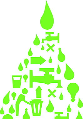 节水招贴设计平面设计