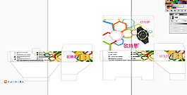 手表彩盒图片