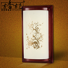 中式壁灯psd格式原文件模型图片