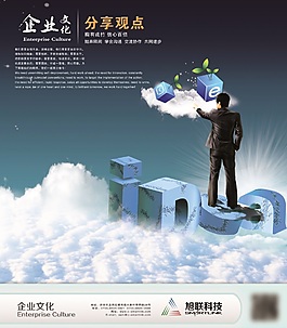 企业文化海报分享观点