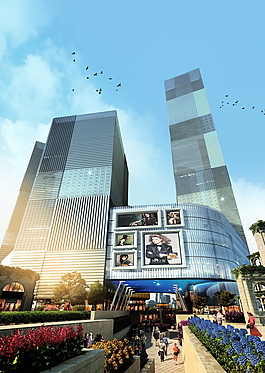 写字楼效果图图片