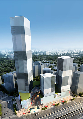 写字楼效果图图片