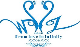 个性婚礼主题LOGO