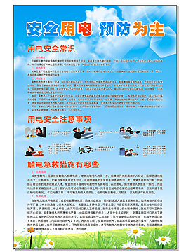 安全用电 预防为主