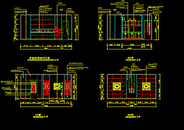 免费大酒店4层建筑图纸下载