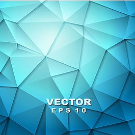 蓝色几何拼接背景图片