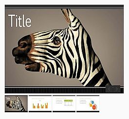 艺术彩绘PPT模板