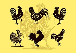 公鸡设计图