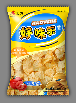 薯片包装