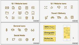动态图标视频素材