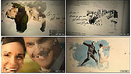 蒙版相册视频素材