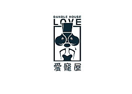 宠物店形象LOGO矢量素材