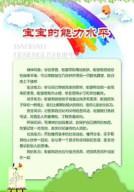 幼儿园 版面
