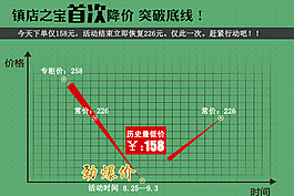 淘宝活动促销大降价高清素材下载