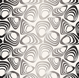 线条圈圈无缝背景