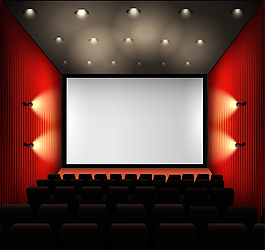 精美电影院观众厅