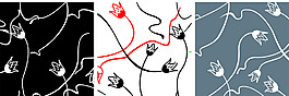 无框画