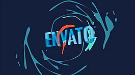 动感卡通动画AE片头模板