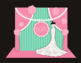 婚礼迎宾区效果图