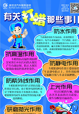 汽车连锁广告展板图片