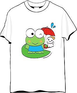 青蛙T恤素材
