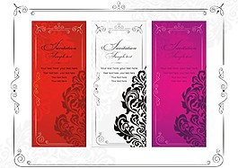 欧式花纹边框底纹图案