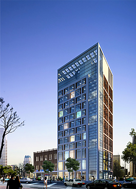 写字楼效果图PSD素材图片