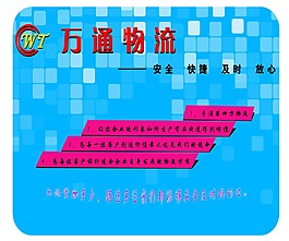 物流鼠标垫