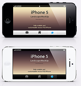 iphone5手机模版