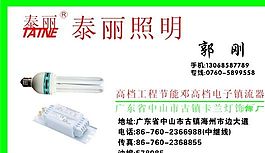 名片模板 五金灯饰 平面设计_0303
