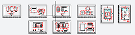 展台展示  CAD图纸  CAD示例