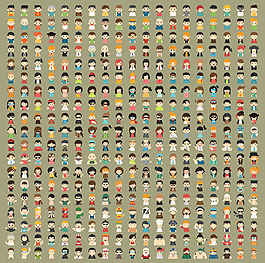 400款人物