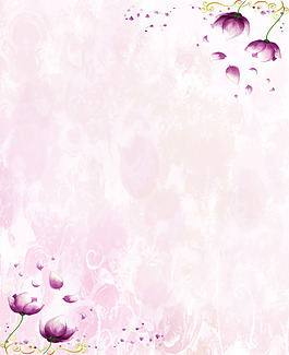 紫色花背景图片 紫色花背景素材 紫色花背景模板免费下载 六图网