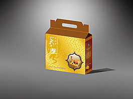 原创大闸蟹包装盒设计