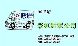 物业管理 家政家教 名片模板 CDR_0010