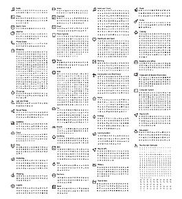 3450个简约图标