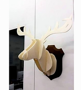 装饰鹿3D打印模型