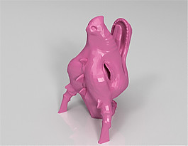 龙头3D打印模型