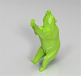 小熊3D打印模型