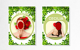 化妆画册封面图片