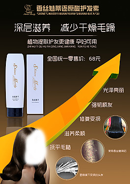 护发素海报