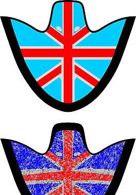 鞋头 鞋前头 矢量图 cdr