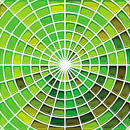 绿色环保马赛克背景图片