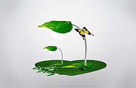 自然生态海报